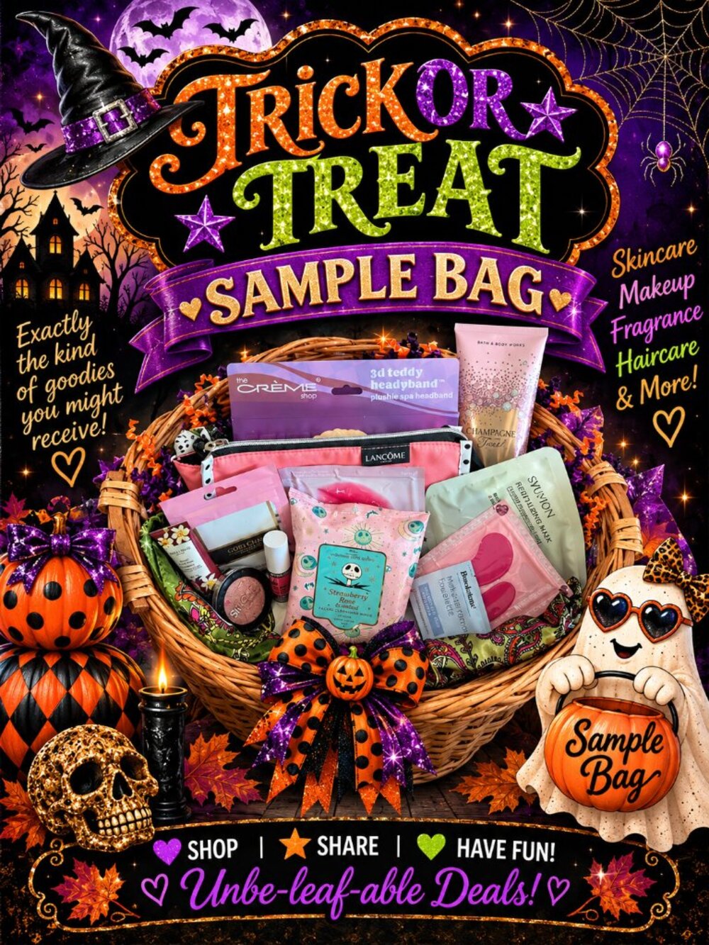 💜 Trick or Treat Beauty Bag 💜 - Picture 2 of 2